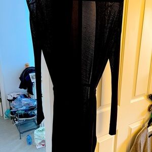 Aritizia Long Black Cardigan